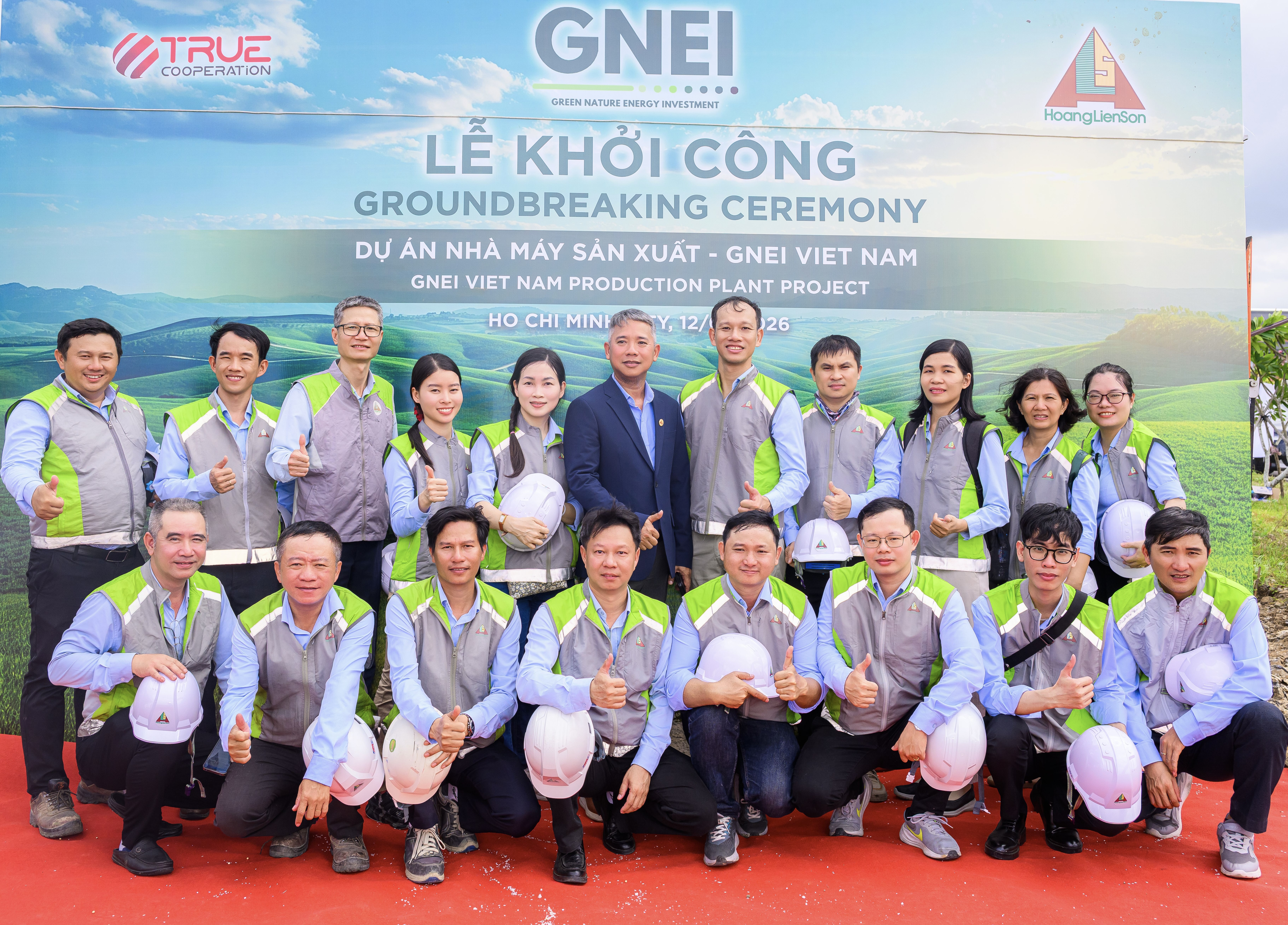LỄ KHỞI CÔNG DỰ ÁN NHÀ MÁY SẢN XUẤT GNEI VIET NAM – KHỞI ĐẦU CHO MỘT HÀNH TRÌNH PHÁT TRIỂN BỀN VỮNG