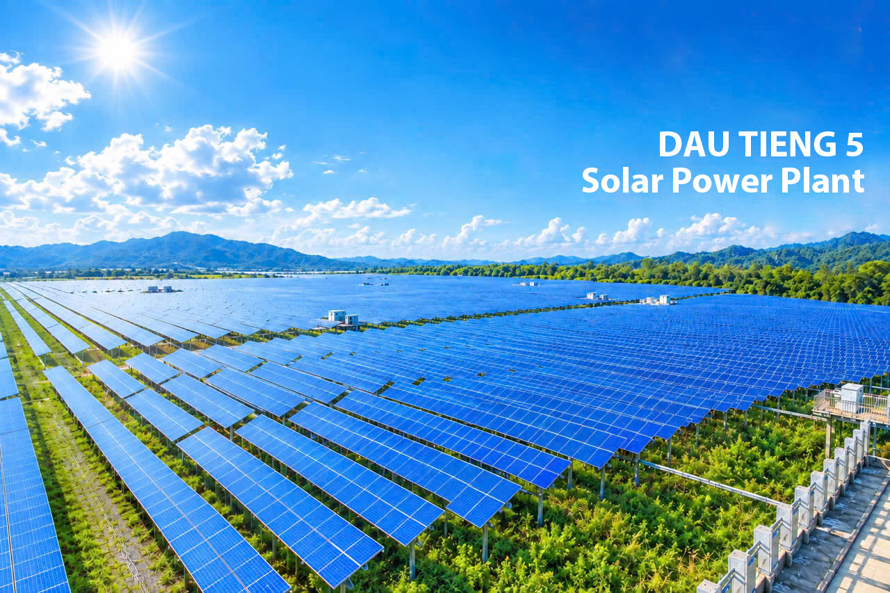DAU TIENG 5 Solar Power Plant (562 MWp)