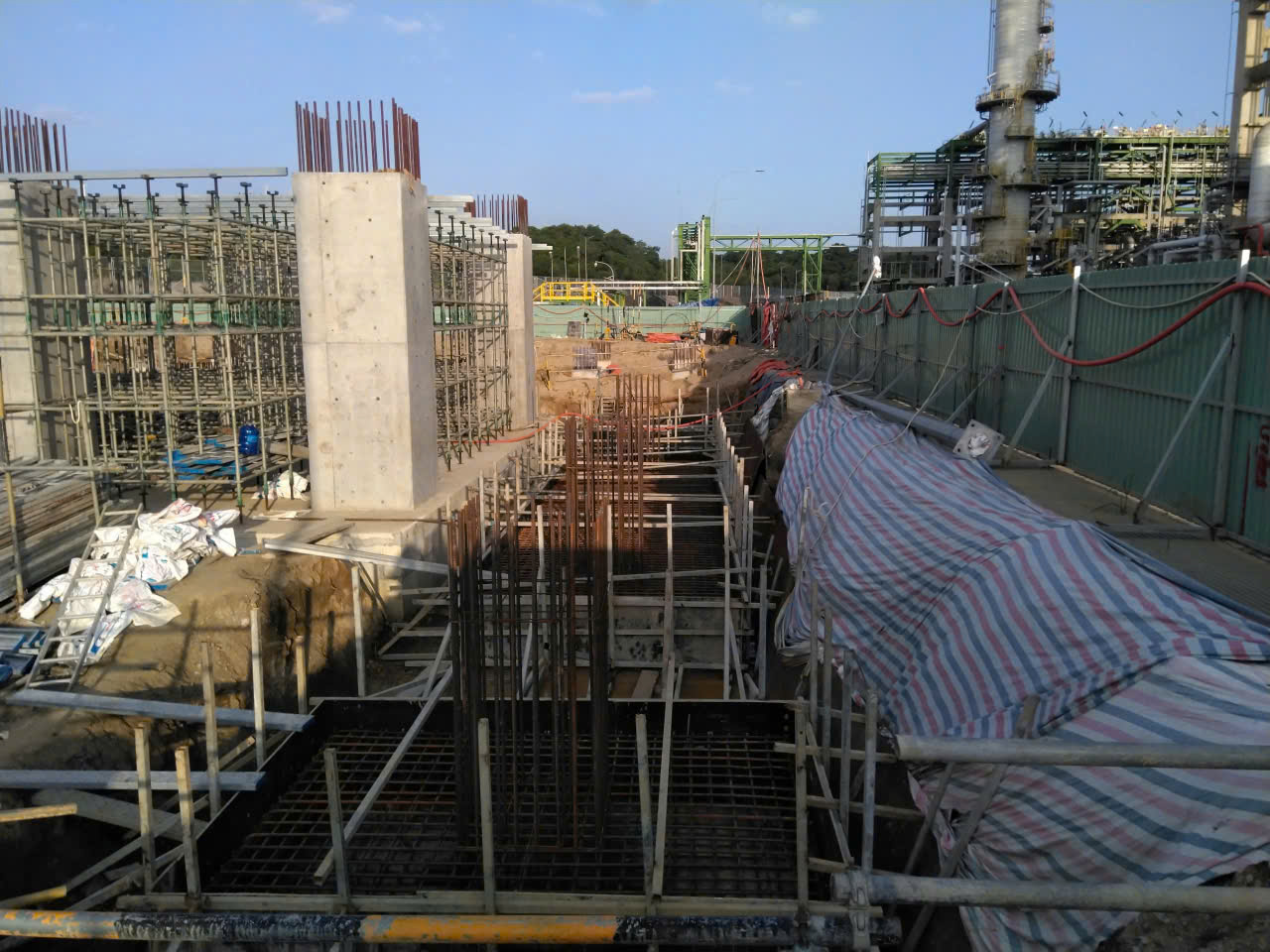 Long Son Petrochemical Complex in South of Vietnam - LSPE Olefins Plant Modification, Underground Civil Works Package
