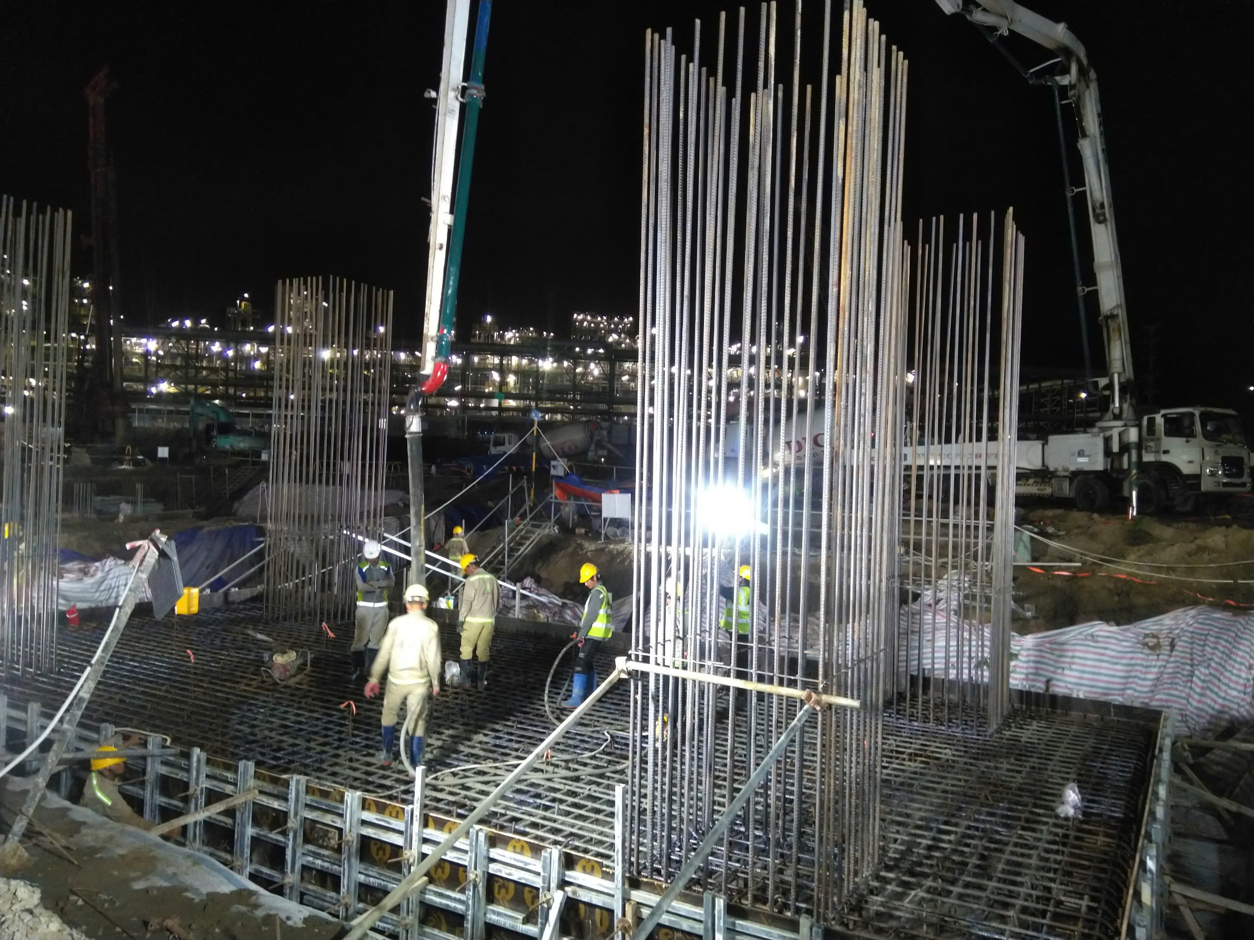 Dự án Cải tiến Tổ hợp Hóa dầu Miền Nam Việt Nam LSP - Gói Điều chỉnh Nhà máy Olefins, Công tác Xây dựng ngầm
