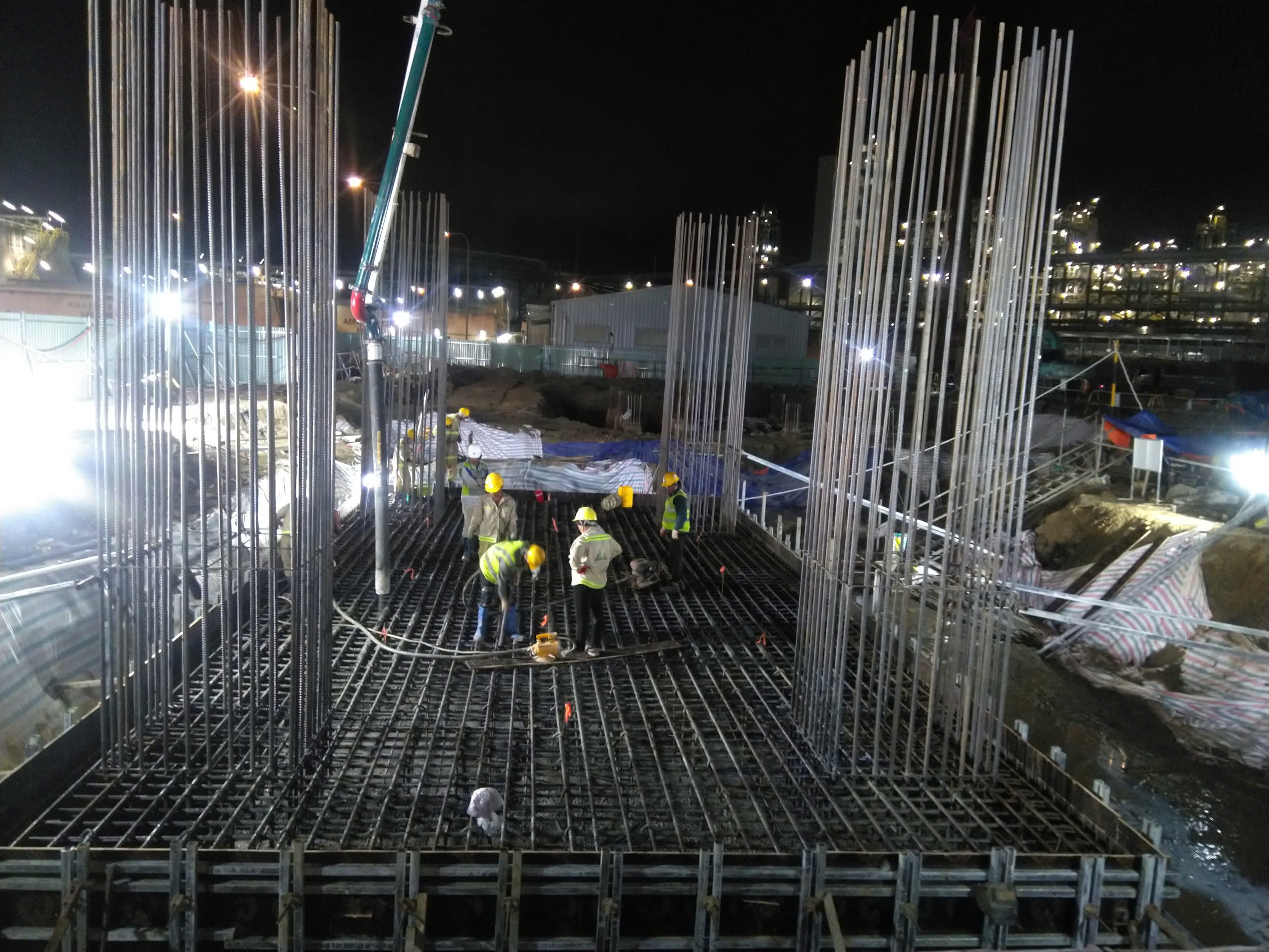 Dự án Cải tiến Tổ hợp Hóa dầu Miền Nam Việt Nam LSP - Gói Điều chỉnh Nhà máy Olefins, Công tác Xây dựng ngầm