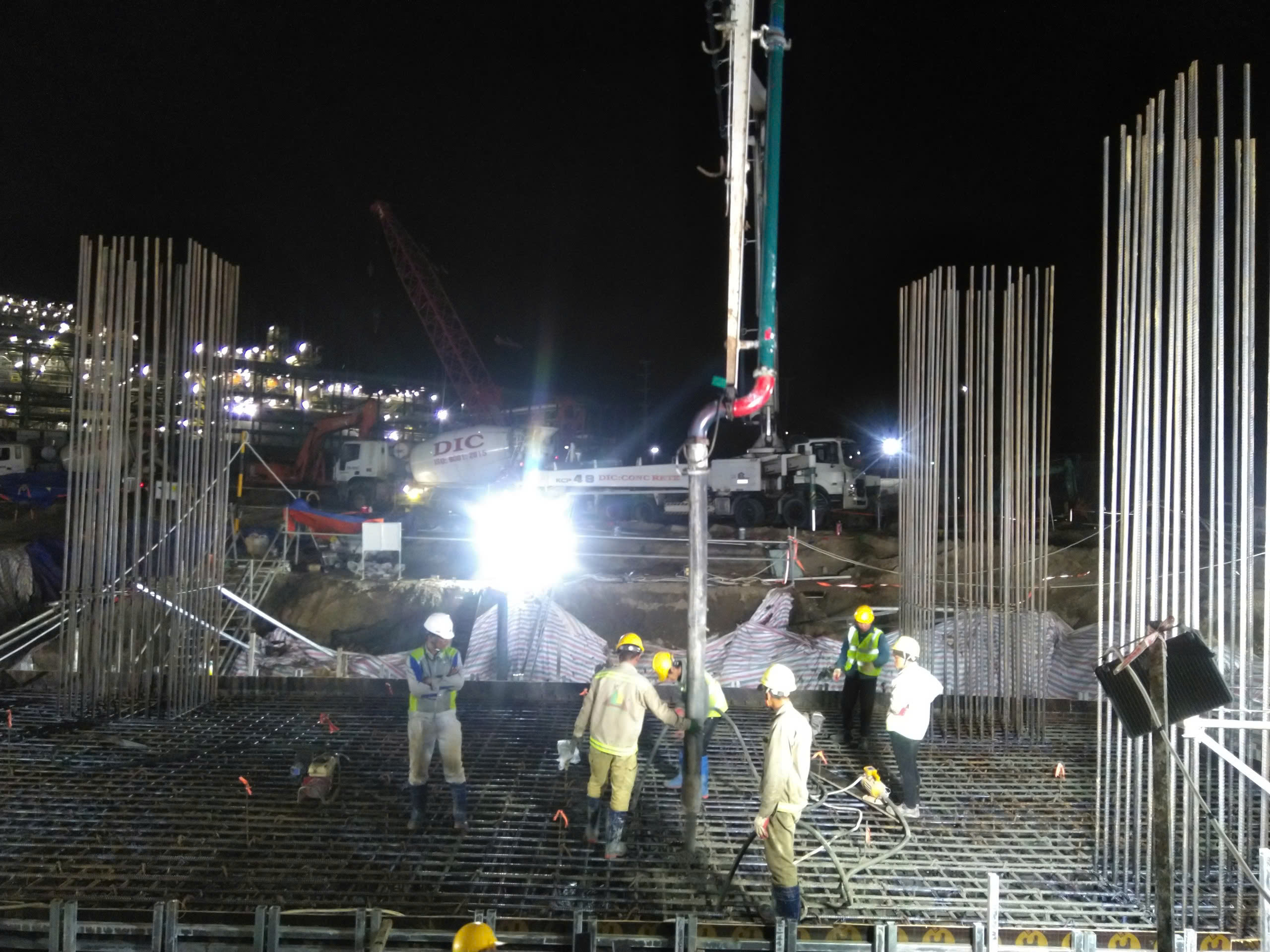 Dự án Cải tiến Tổ hợp Hóa dầu Miền Nam Việt Nam LSP - Gói Điều chỉnh Nhà máy Olefins, Công tác Xây dựng ngầm