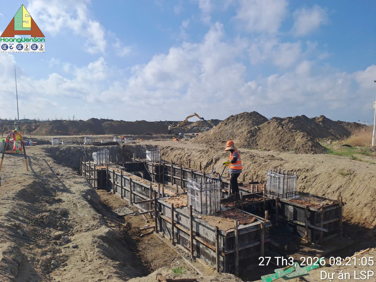 Dự án Cải tiến Tổ hợp Hóa dầu Miền Nam Việt Nam LSP - Gói Móng Piperack Khu vực Process Unit